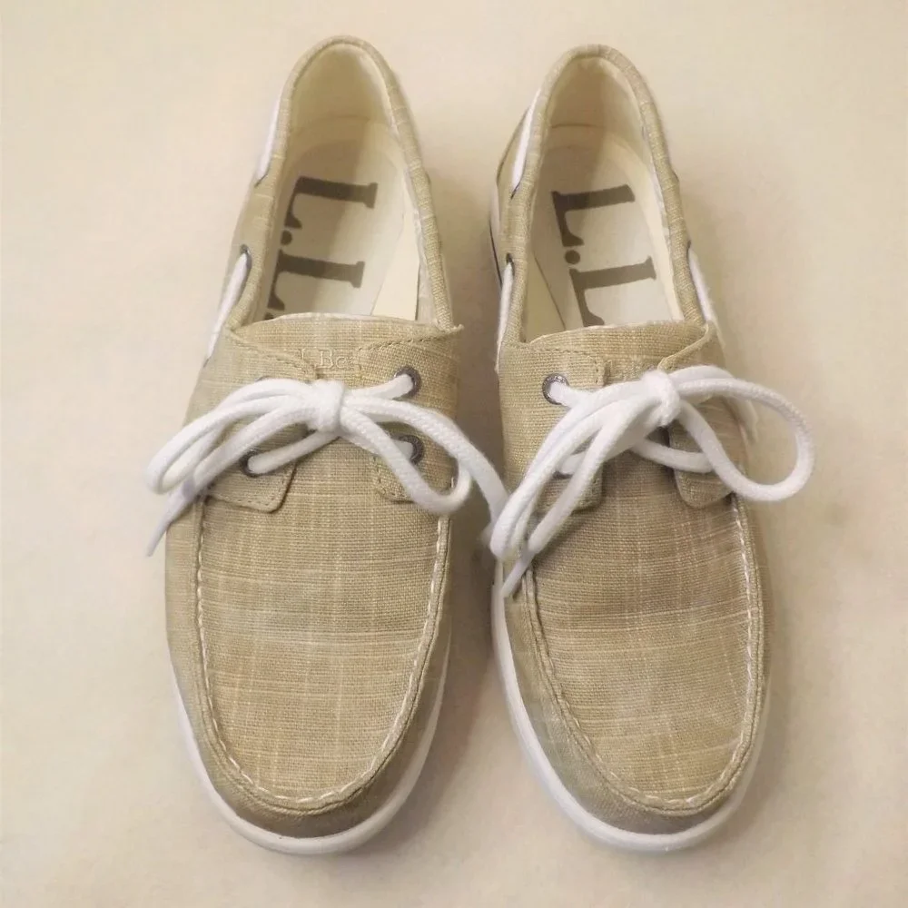 (VGUC) L.L. Bean Canvas Shoe- Women's 7.5M - Picture 4 of 13